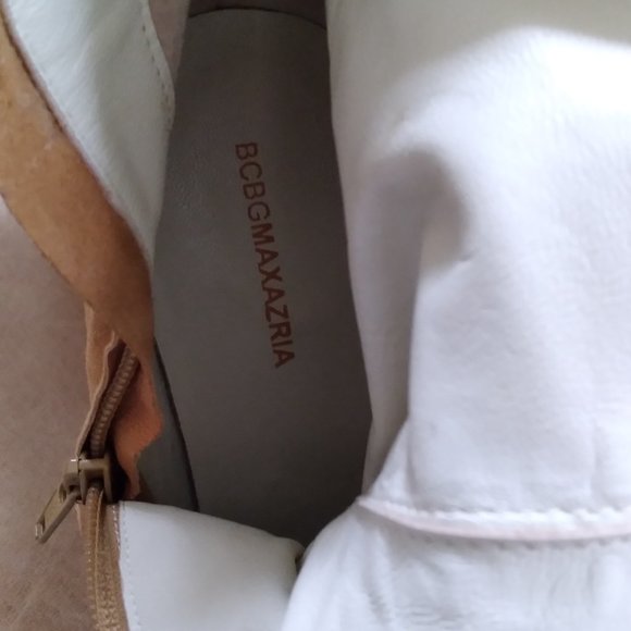 BCBGMAXAZRIA Tan Suede Boots - Picture 7 of 14